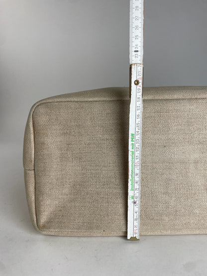 Vintage Comme Des Garçons Tote Bag Black Beige