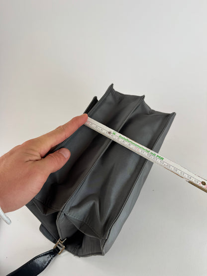 Vintage Marni 2way Trunk Bag Grey Black