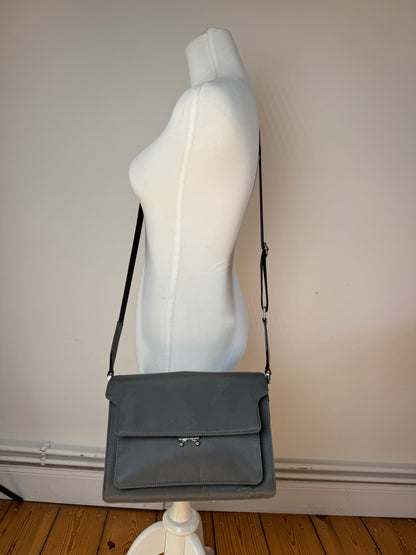 Vintage Marni 2way Trunk Bag Grey Black