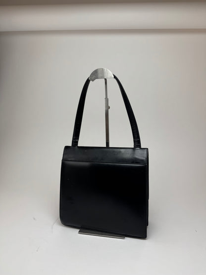 Vintage Givenchy 4G Patent Leather bag black