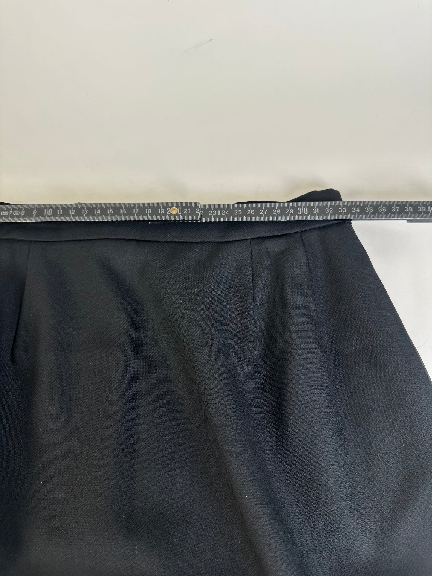 Vintage Chloe Wool Blend Skirt Black L