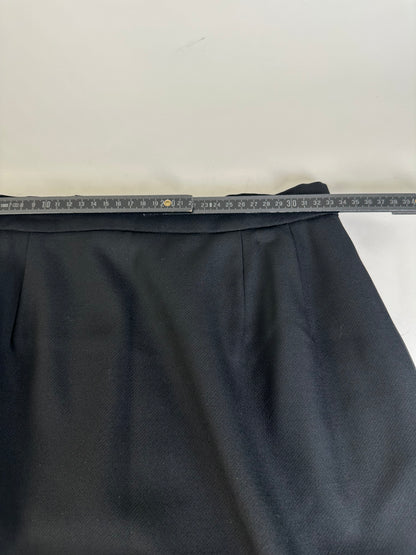 Vintage Chloe Wool Blend Skirt Black L