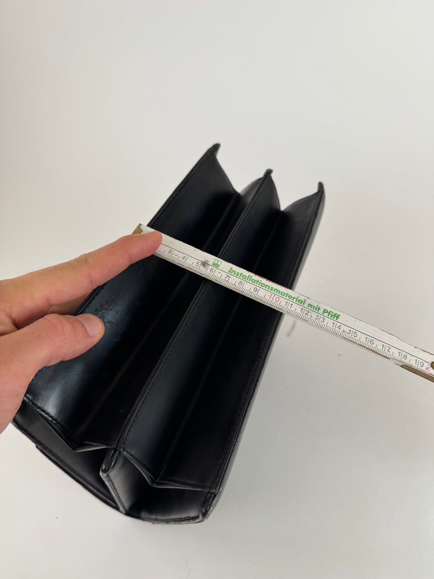 Vintage Givenchy 4G Patent Leather bag black