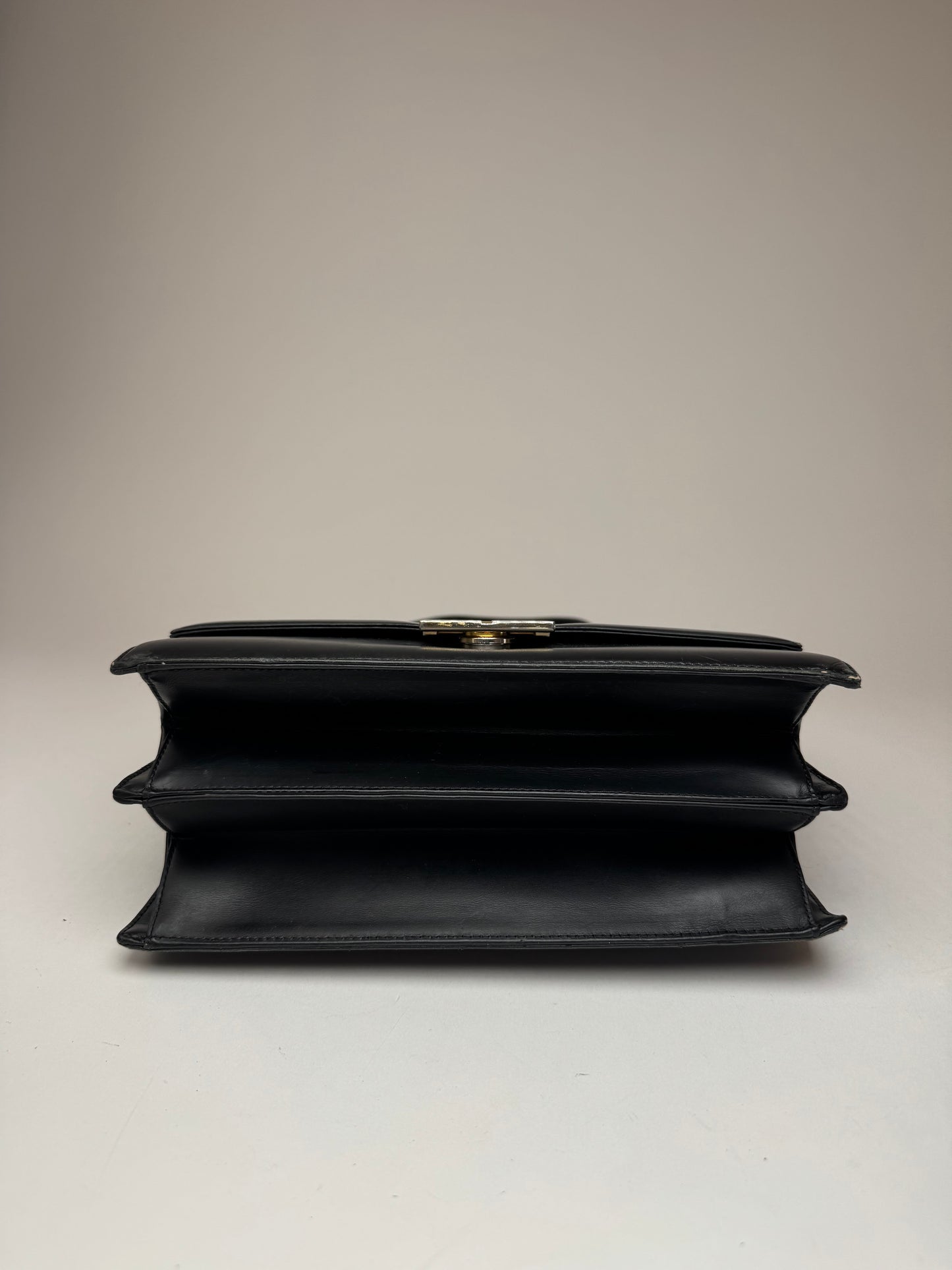 Vintage Givenchy 4G Patent Leather bag black