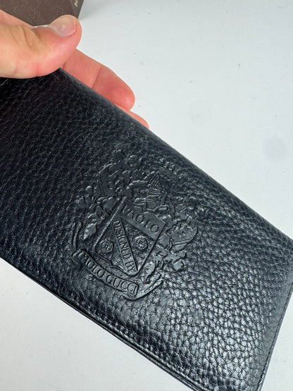 Vintage Paolo Gucci Leather Card Holder / ID holder black