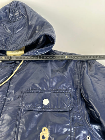 Vintage Courreges Men's Long Rain Jacket Navy L