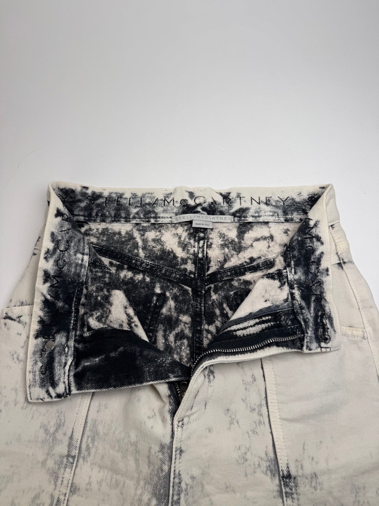 Vintage Stella Mc Cartney Denim Black White