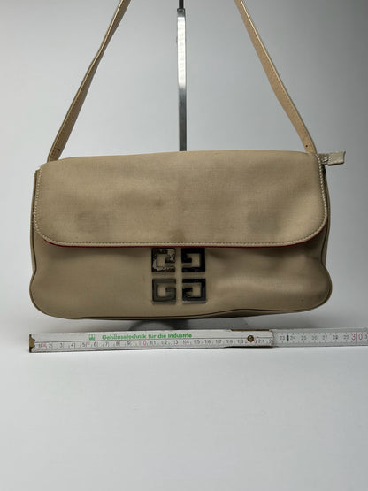 Sac vintage Givenchy 4G beige