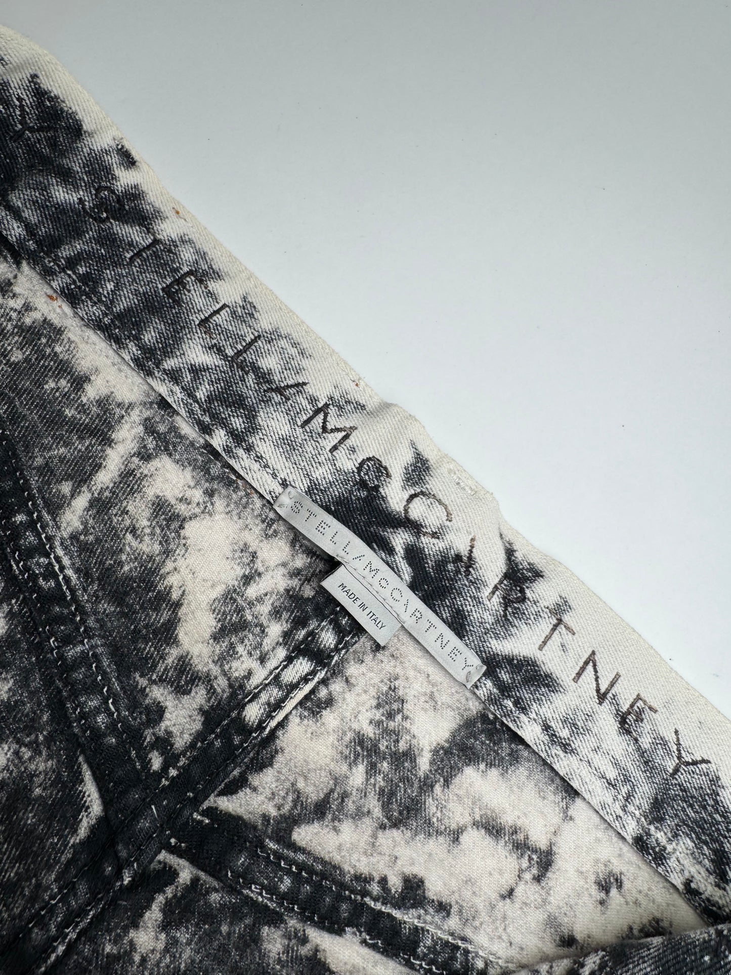 Vintage Stella Mc Cartney Denim Black White