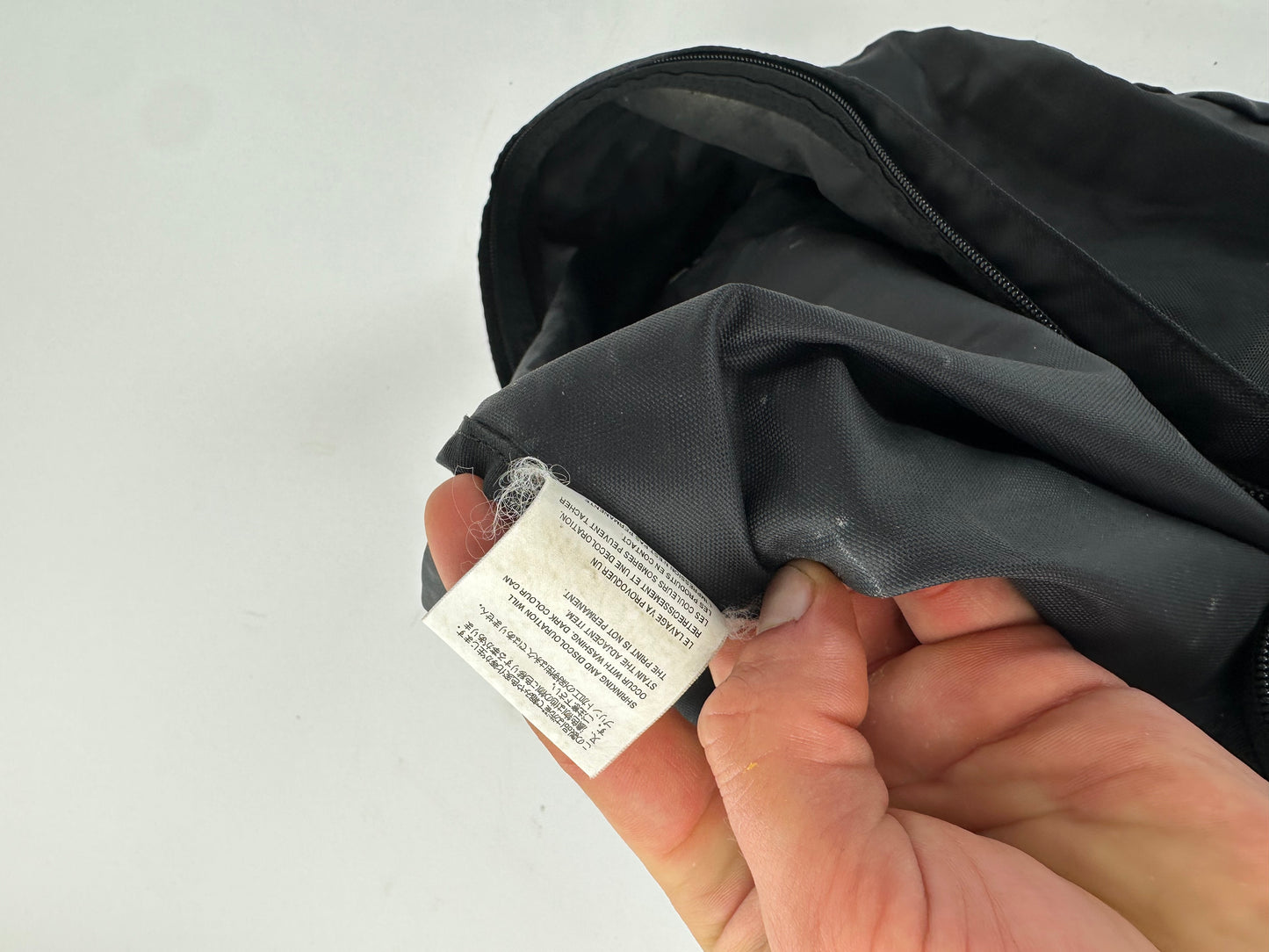 Comme Des Garcons CDG Nylon Backpack Black Triple Logo