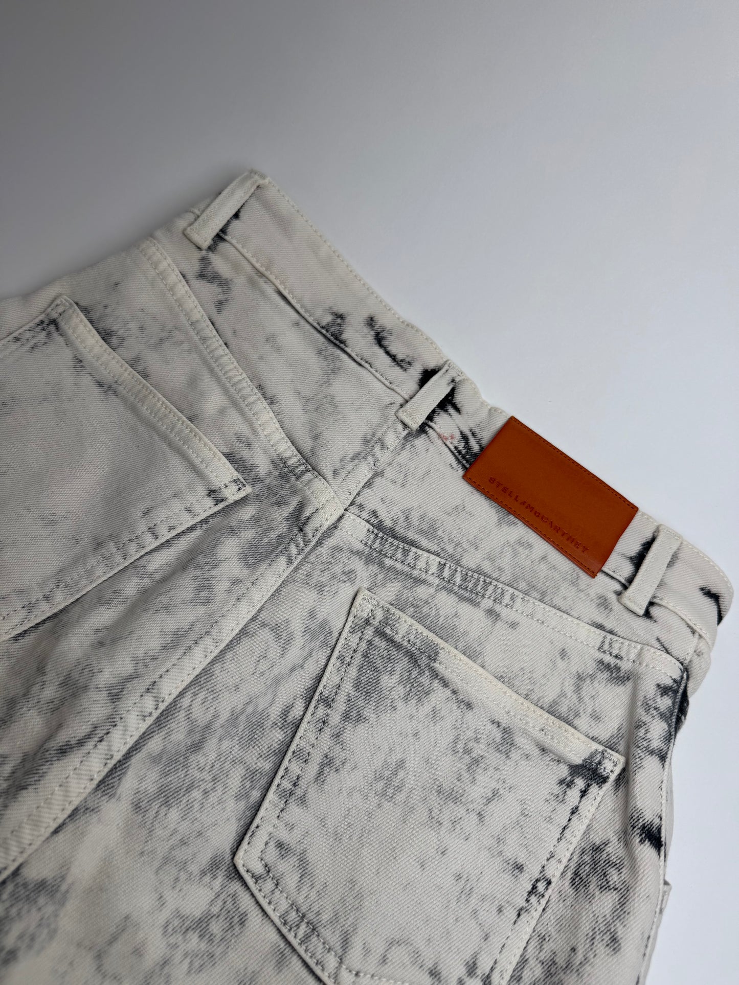 Vintage Stella Mc Cartney Denim Black White