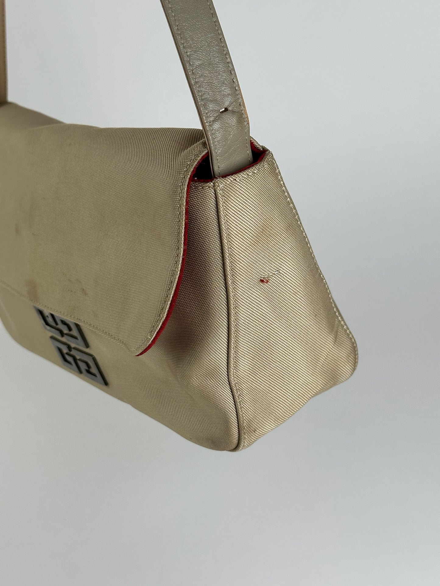 Sac vintage Givenchy 4G beige