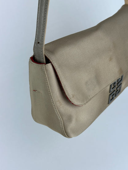 Sac vintage Givenchy 4G beige