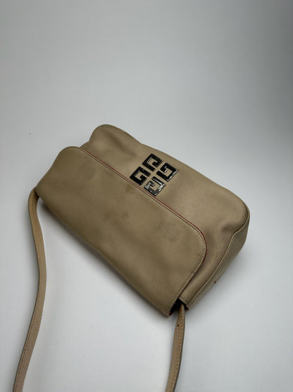 Sac vintage Givenchy 4G beige