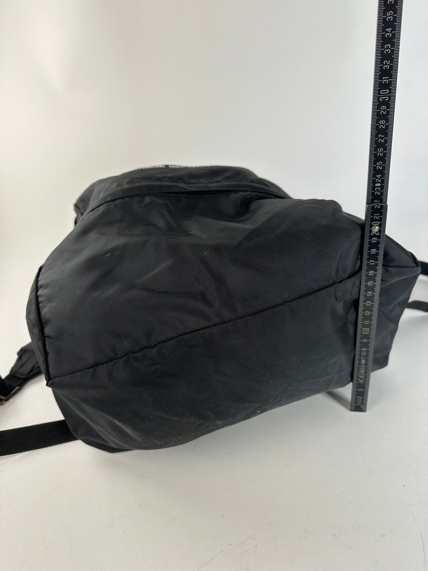 Comme Des Garcons CDG Nylon Backpack Black Triple Logo
