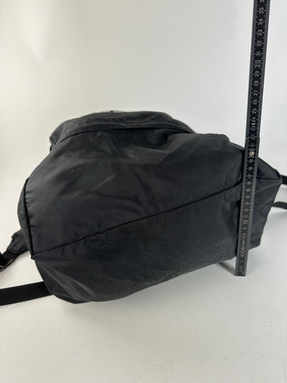Comme Des Garcons CDG Nylon Backpack Black Triple Logo