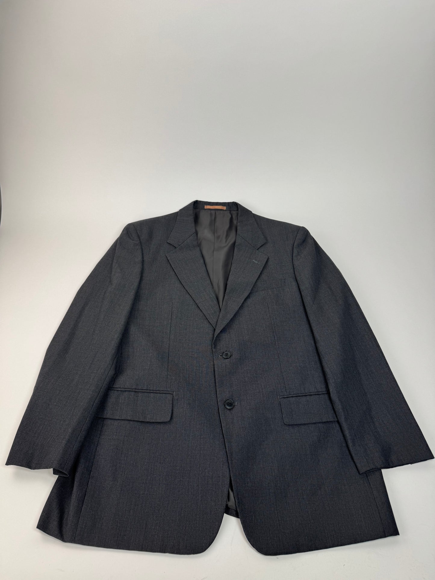 Vintage Kansai Yamamoto Wool Suit Anthracite M/L