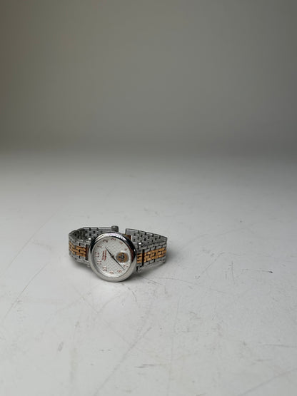 Vintage Vivienne Westwood Stainless Steel Bracelet Watch Silver Gold