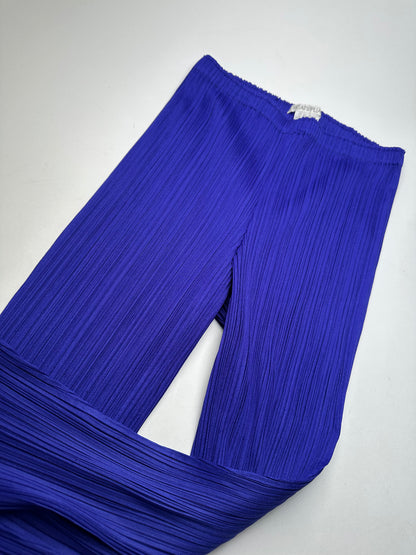 Vintage Issey Miyake Plissee Pants Blue