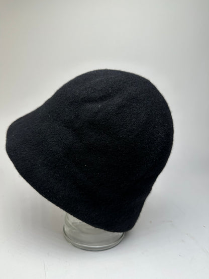 Vintage Vivienne Westwood Wool Bucket Hat Black Orb