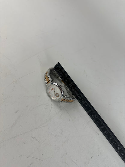 Vintage Vivienne Westwood Stainless Steel Bracelet Watch Silver Gold