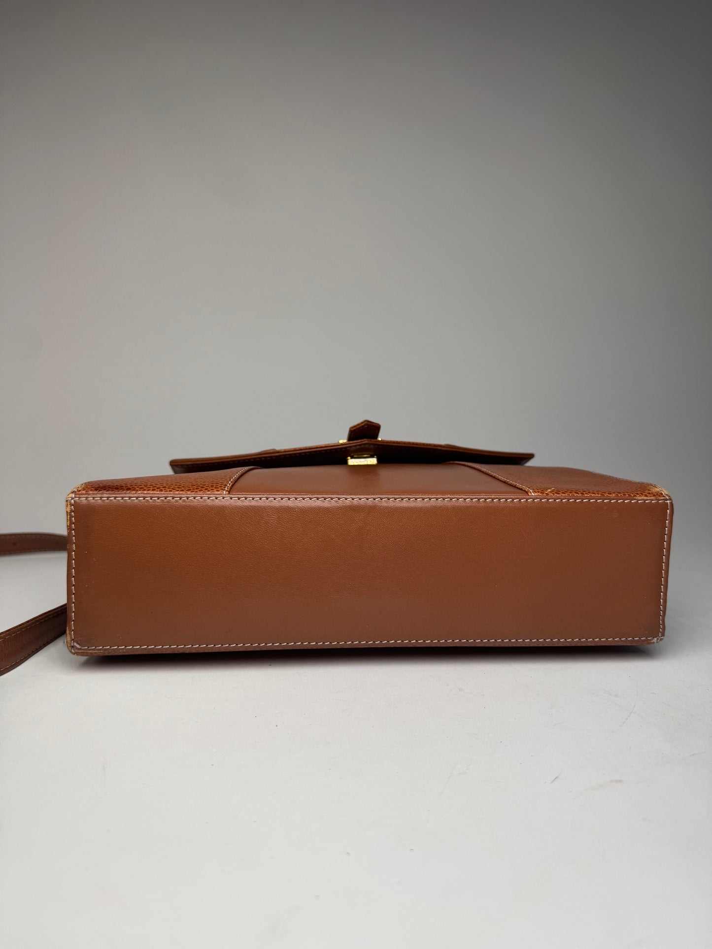 Vintage Courreges 2Way Handbag Brown