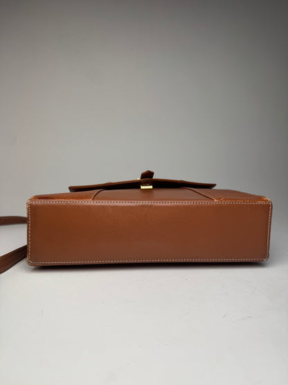 Vintage Courreges 2Way Handbag Brown