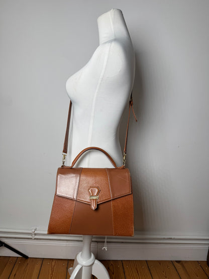Vintage Courreges 2Way Handbag Brown