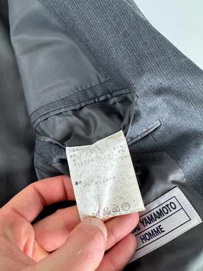 Vintage Kansai Yamamoto Wool Suit Anthracite M/L