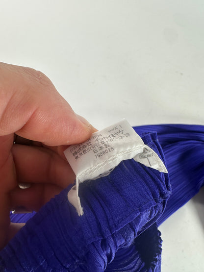 Vintage Issey Miyake Plissee Pants Blue