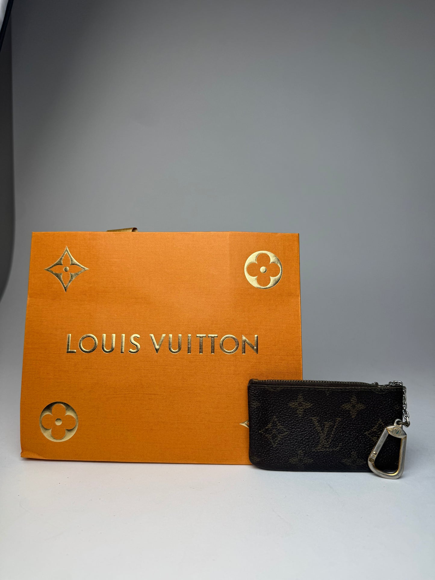 Vintage Louis Vuitton Le Dauphine Leather Card Holder Brown