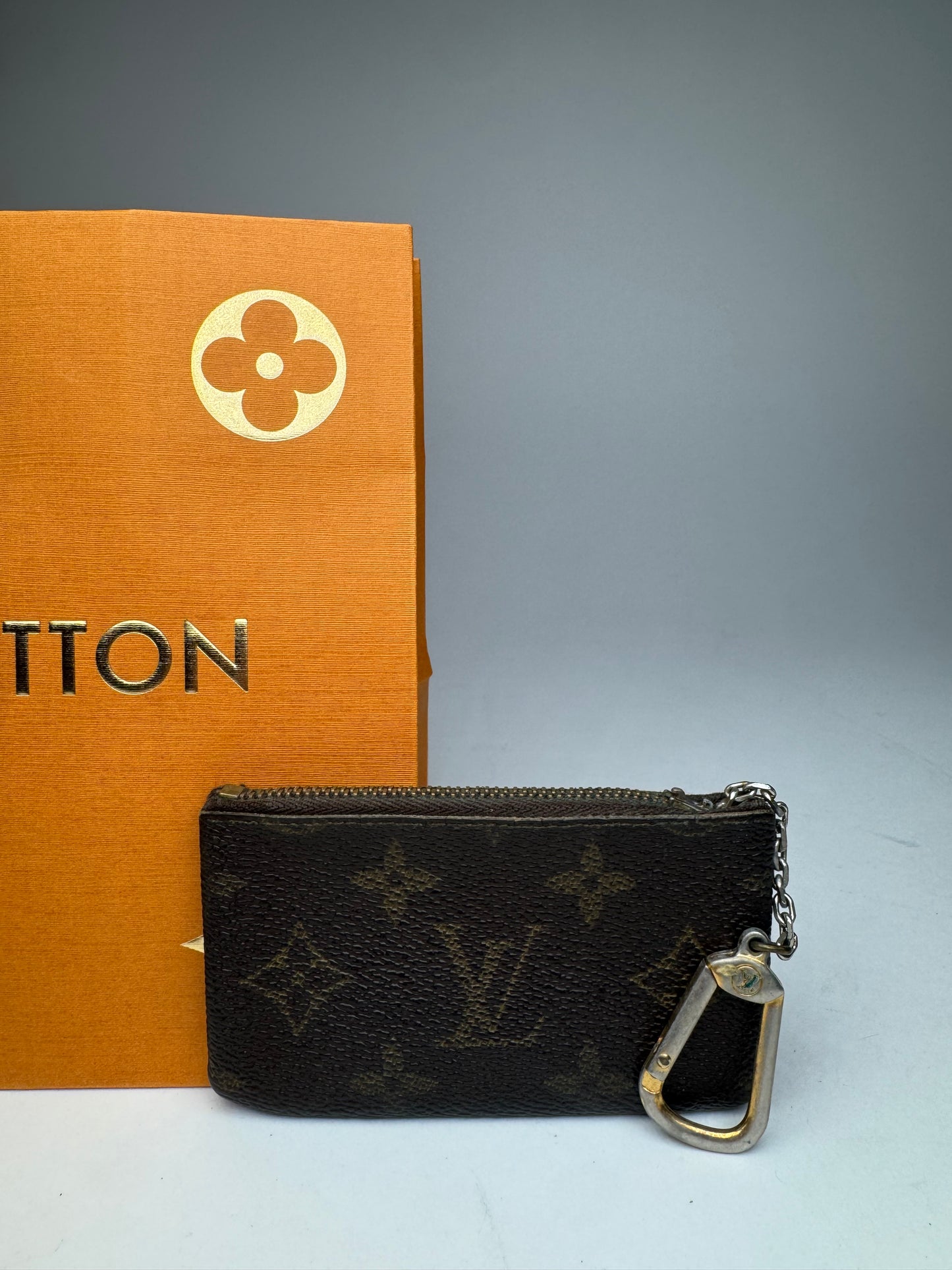 Vintage Louis Vuitton Le Dauphine Leather Card Holder Brown