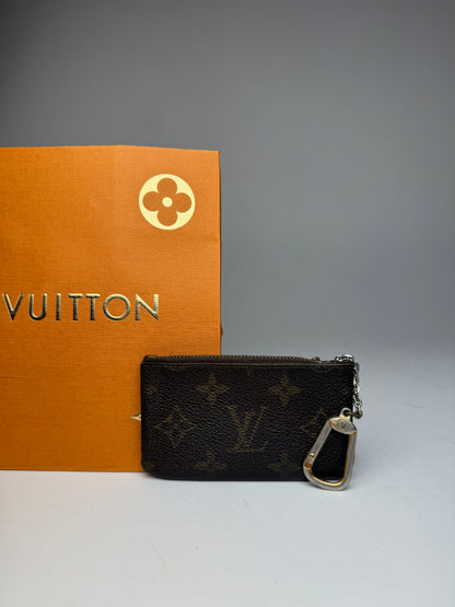 Vintage Louis Vuitton Le Dauphine Leather Card Holder Brown