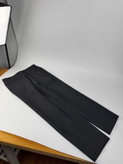 Vintage Kansai Yamamoto Wool Suit Anthracite M/L