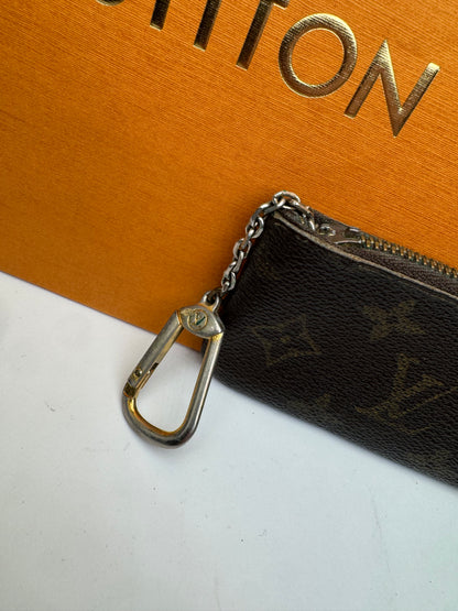 Vintage Louis Vuitton Le Dauphine Leather Card Holder Brown