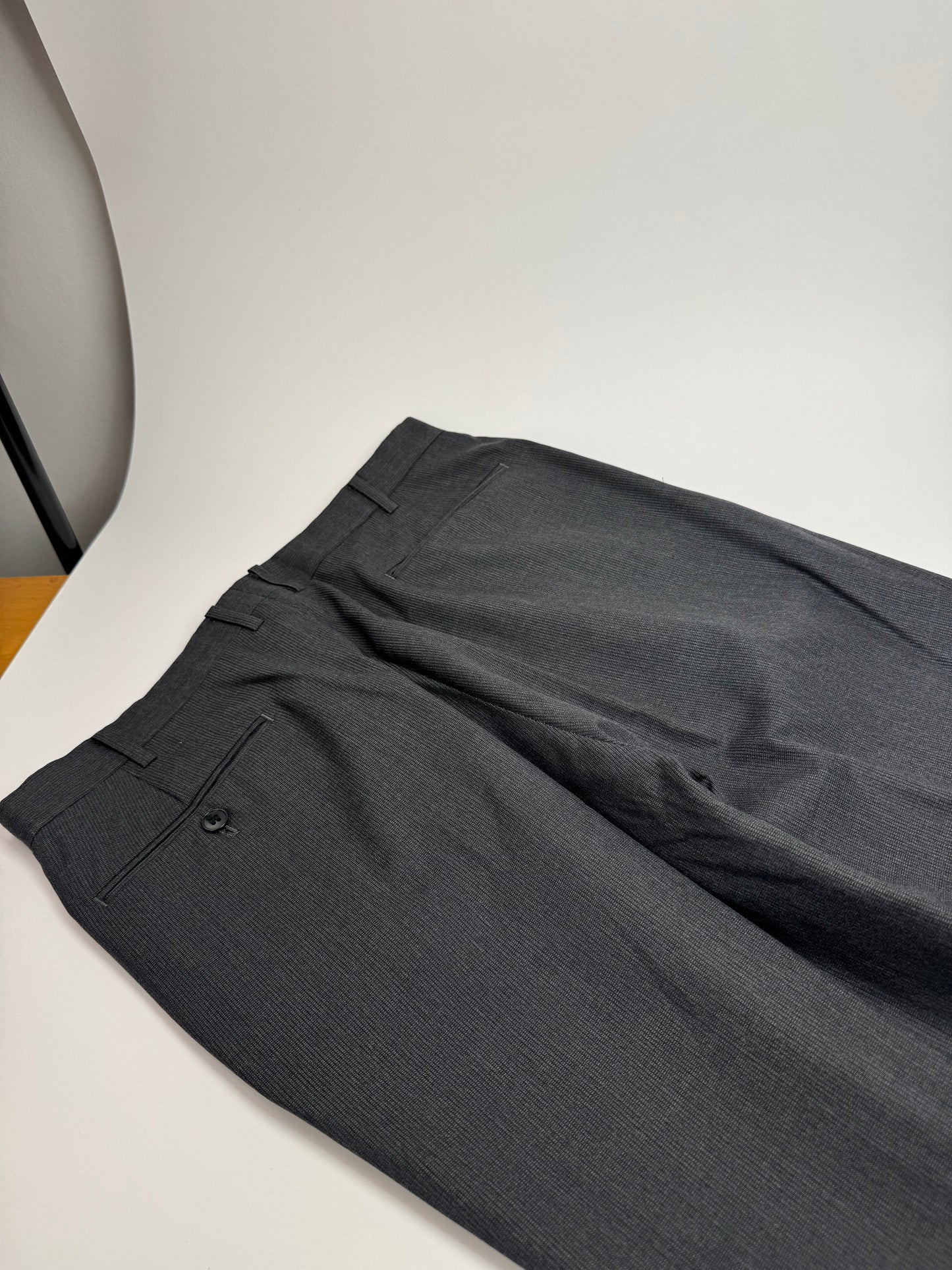 Vintage Kansai Yamamoto Wool Suit Anthracite M/L