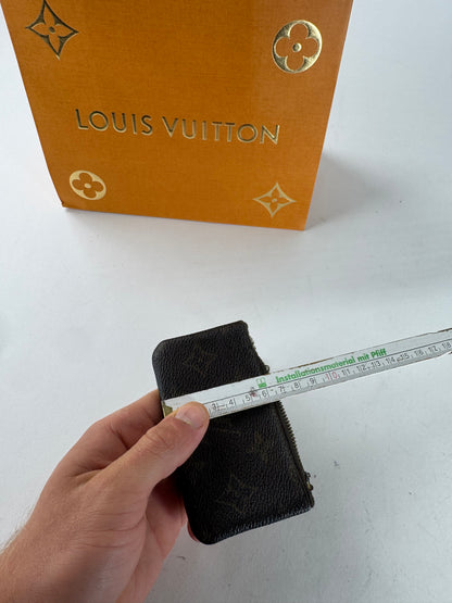 Vintage Louis Vuitton Le Dauphine Leather Card Holder Brown