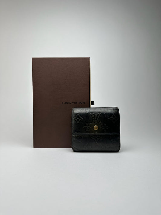 Vintage Louis Vuitton Vernis Leather wallet black