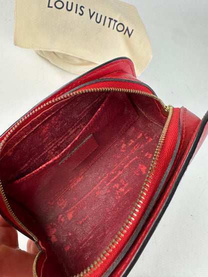 Louis Vuitton Pochette Cosmétique PM Epi Leather Red Coquelicot