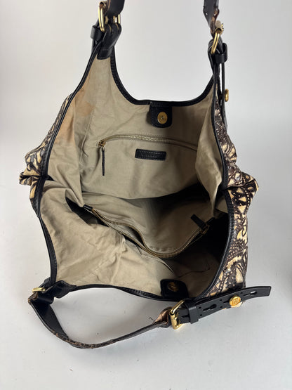 Sac à main vintage Givenchy noir marron