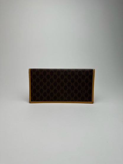 Vintage Celine Paris leather card holder / ID holder brown