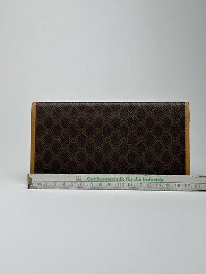 Vintage Celine Paris leather card holder / ID holder brown