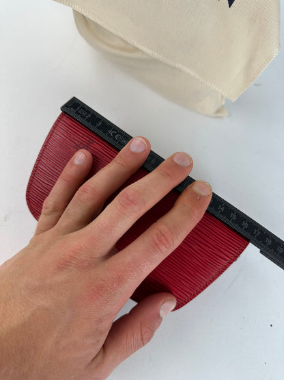 Louis Vuitton Pochette Cosmétique PM Epi Leather Red Coquelicot