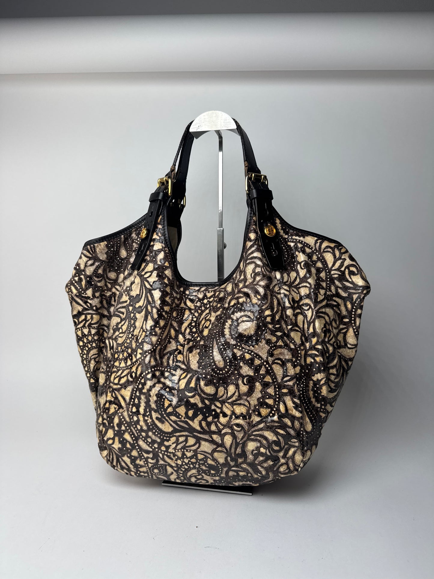 Sac à main vintage Givenchy noir marron