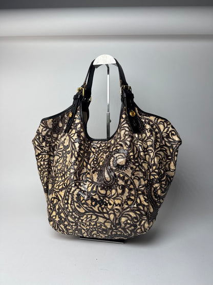 Sac à main vintage Givenchy noir marron