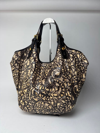 Sac à main vintage Givenchy noir marron