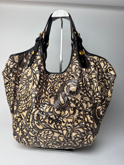 Sac à main vintage Givenchy noir marron