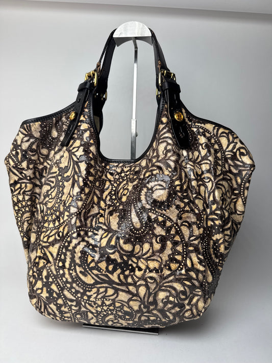 Sac à main vintage Givenchy noir marron