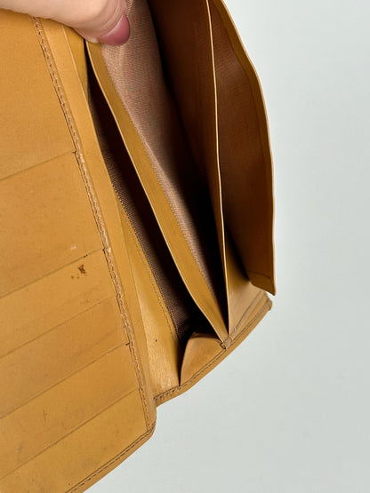 Vintage Celine Paris leather card holder / ID holder brown