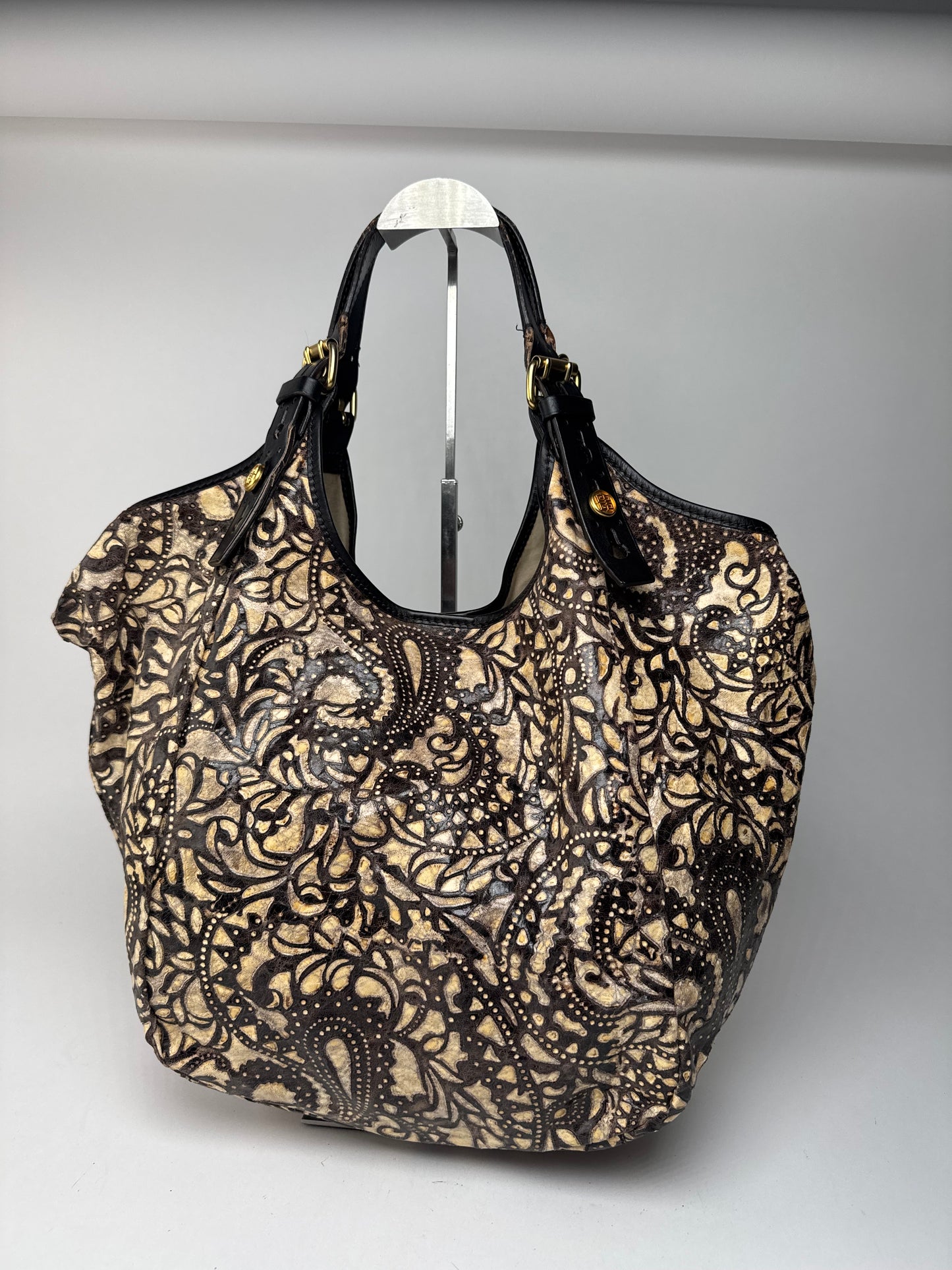 Sac à main vintage Givenchy noir marron